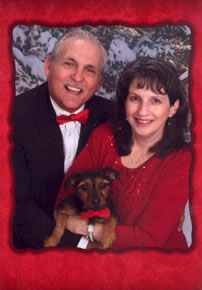 Francisco & Laurie Rivera with Teddy Bear